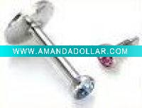 Wholesale (WS870)Fashion Stainless Steel Lip jewelry