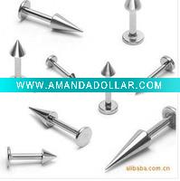 Wholesale fashion stainless steel body jewelry,tongue piercing