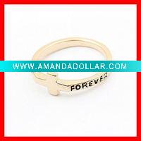 2011 fashion popular cross ring