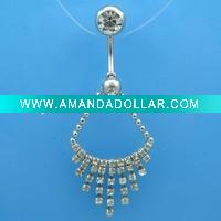 Wholesale fashion body jewelry navel rings