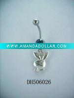 fashion body jewelry acrylic belly ring