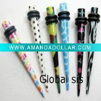 Uv Ear Plug Piercing Jewelry