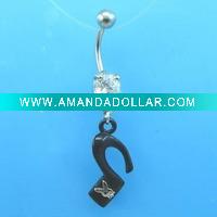 Wholesale fashion body jewelry belly ring piercing