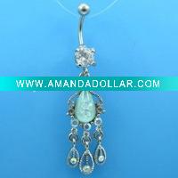 fashion body jewelry belly navel ring