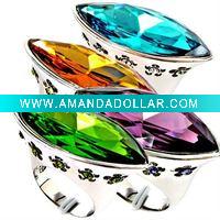 Wholesale Fashion ring , zircon big ring