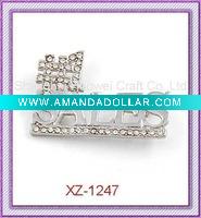 Rhinestone Brooch