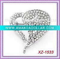Wholesale Unique heart Brooch