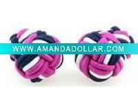 classic elastic knot cufflinks