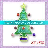 Wholesale XZ-1570 Christmas Tree Pin