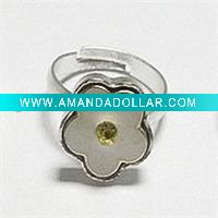Cute adjustable finger ring