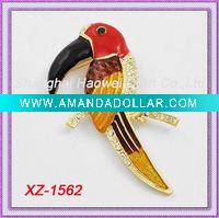Woodpecker Brooch