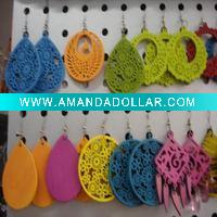 Wholesale wooden earring