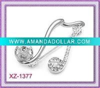 Rhinestone Brooch