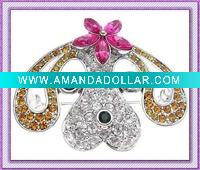 Rhinestone Brooch