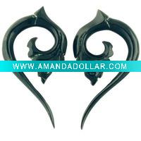 Wholesale fashion UV body plug ear body piercing jewelry