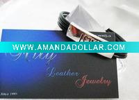 Wholesale 2012 Newest Fashion leather Bracelet