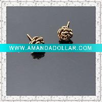 Wholesale fashion design copper flower earring
