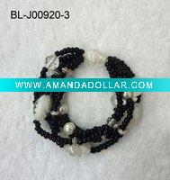 Wholesale New design bracelet WHITE/BLACK