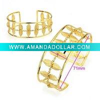 Wholesale titanium plating bangle (90827-04)