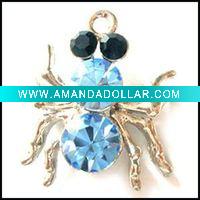 Wholesale Fashion alloy spider jewellery charms,fashion accessory