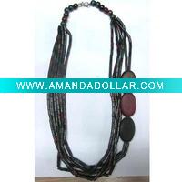 Handmade Wood Necklace