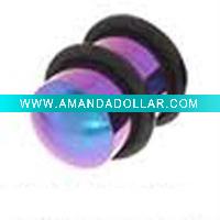 Rounded Plug with Titanium Plating ear plug