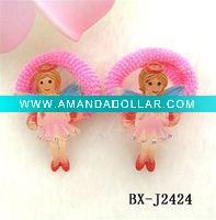 Wholesale lovely angel mini ponytail holder