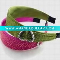 Fabric coated headband