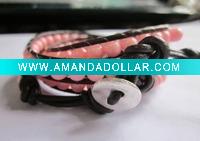 leather wrap bracelet