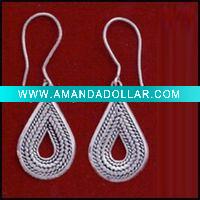 Wholesale Hotsale teardrop alloy earrings,earring findings