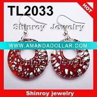 Wholesale 2011 Newest fashion murano glass earring