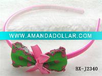 Wholesale hot selling fashion fabric bow headband