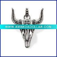Wholesale Gun metal charm pendant jewelry wholesaler