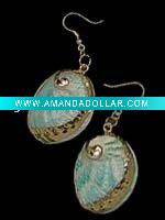 Wholesale YE-305-IGS Fashion abalone shell earring