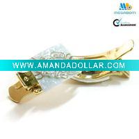 Wholesale Flower Printing Hair Pins