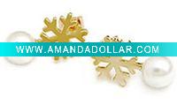 Wholesale Christmas pearl earring