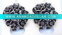 fashion stock earrings,low MOQ