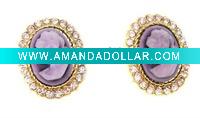 Wholesale fashion stock earrings,low MOQ