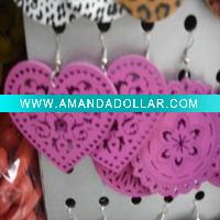 Wholesale fashion wooden earring