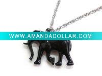 Metal elephant necklace NL-17141