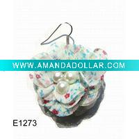 Wholesale 2012 Pearl Hoop Earrings Jewelry