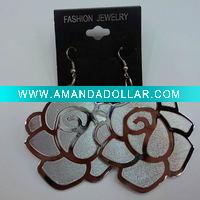 Wholesale fashion plastic earrings