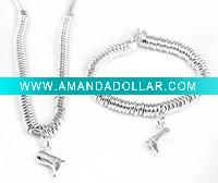 Wholesale bracelet and necklace set