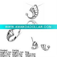 Wholesale [925TZ023]925 Silver Jewelry, Sterling Silver Jewelry Sets