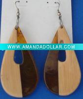 fashion wood earring E-004