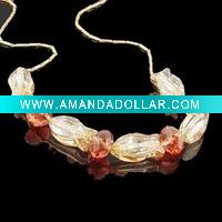 Wholesale fashion handmade crystal necklace