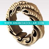 new style fashion wooden bangle for lady