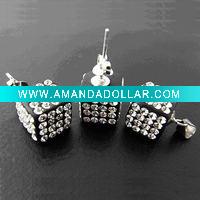 Wholesale High quality Czech ball beads jewelry Earring DR80048E Accept by PayPal