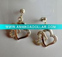 Wholesale fashion alloy earrings