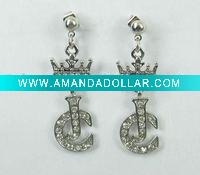 Wholesale fashion alloy earring,diamond earings,earrings sexy,earrings hoops,hoop earring